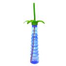 Yard Cup Coqueiro Com Canudo - Azul 450 ml