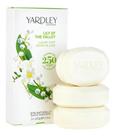 YARDLEY LILY OF THE VALLEY SAVON DE LUXE CELEBRATING EDITION 3X 100g