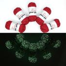 Yarn Bulingbuling Glow in Dark 260g 250m vermelho, pacote com 5