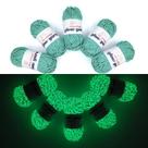Yarn Bulingbuling Glow in The Dark 260 g 273 jardas verde oceânico