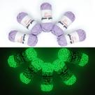 Yarn Bulingbuling Glow in The Dark 260 g, roxo, 273 jardas