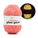 Yarn BulingBuling Glow in The Dark Chenille Sport Weight