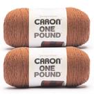 Yarn Caron One Pound, pacote com 2, 907 g, 100% acrílico, polido