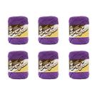 Yarn Lily Sugar'N Cream Black Currant 100% algodão 71 g, pacote com 6 Yarn Lily Sugar'N Cream Black Currant 100% algodão 71 g, pacote com 6