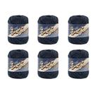 Yarn Lily Sugar'N Cream Indigo 100% algodão 71 g/109 m, pacote com 6