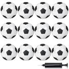 Ynanimery 12 Unidades de Bolas de Futebol Mini Infláveis 10 cm