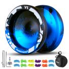 Yo-Yo MAGICYOYO V3 responsivo para crianças e iniciantes preto azul