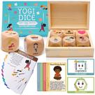 Yoga Dice Garybank Kids com 12 cartões de ioga e 20 cartões de respiração