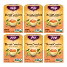 Yogi Tea Throat Comfort Ervas orgânicas, sem cafeína, 96 sacos