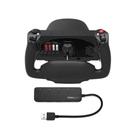 Yoke de Controles de Voo Honeycomb Alpha com Painel de Interruptores USB