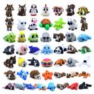 YoukkbbL Conjunto de 50 Mini Figuras de Animais Impressas em 3D