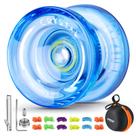 Yoyo MAGICYOYO K2 Crystal Blue - Com 12 Cordas e Bolsa