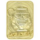 Yu-Gi-Oh! colecionável Edição limitada Pot of Greed banhado a ouro 24K