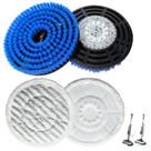 YUYUXB Kit com 4 Escovas e Pads de Limpeza para Mop Shark YUYUXB Kit com 4 Escovas e Pads de Limpeza para Mop Shark