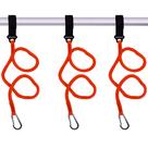 YYST Sujetador de Correa para Remo Naranja Paquete de 3 de 91 cm YYST Sujetador de Correa para Remo Naranja Paquete de 3 de 91 cm