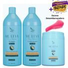 Zap Kit Me leva Shampoo, Condicionador + Máscara Óleo de Coco e Pantenol
