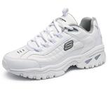 Zapatillas para Correr Skechers Energy Afterburn para Hombre Blancas Talla 13