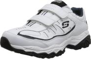 Zapatillas Skechers Afterburn Memory Fit Final Cut Blanco/Azul Marino Zapatillas Skechers Afterburn Memory Fit Final Cut Blanco/Azul Marino