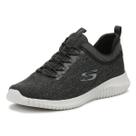 Zapatillas Skechers Elite Flex Hartnell para hombre, negras/grises, talla 9