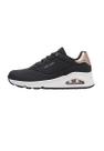 Zapatillas Skechers Uno Shimmer Away para Mujer en Negro Talla 7.5
