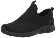 Zapatos Deportivos Skechers Slip-On para Mujer Negro con Espuma de Memoria
