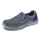 Zapatos Skechers Expected Avillo Moccasín para Hombre Azul Talla 15