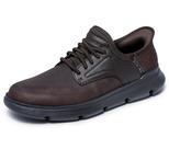 Zapatos Skechers Slip-ons Garza - Gervin para Hombre Chocolate