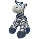 Zebra de Pelúcia Listrada Safari 38 cm Antialérgica