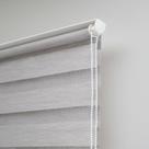 Zebra Rolo Dupla 120x160 Cor Cinza Linho