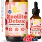 Zeolite Detox Drops Pavintrix para crianças e adultos 60 ml com vitaminas