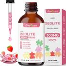Zeolite Detox Geeoasis Liquid 60 ml com vitamina B12 e D3 para crianças/adultos
