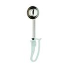 Zeroll 2008-EX Colher Dosadora Universal de Cabo Longo EZ Disher para Controle de Porções de Alimentos, para Uso com a Mão Direita ou Esquerda, Lavável na Lava-louças, 2 3/4 pol., Cinza