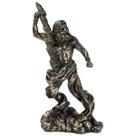 Zeus Deus Mitológico Grego Trovão Relâmpago Estátua Resina