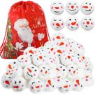 Zhanmai, 30 peças de bolas de neve de pelúcia, 5 cm para o Natal Zhanmai, 30 peças de bolas de neve de pelúcia, 5 cm para o Natal