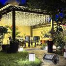 ZIMINGU Luces de Cascada Icicle 10m 400 LED 8 Modos IP44