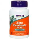 Zinc Zinco Picolinate 50mg (60 VCaps) Now Foods