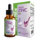 Zinco líquido Nature's Nutra Happy Zinc para bebês 60 ml