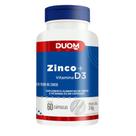 Zinco + Vitamina D3 60cps Duom