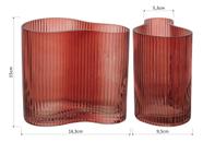 ZINGARO VASO 15x16x9cm VIDRO LARANJA ZINGARO VASO 15x16x9cm VIDRO LARANJA