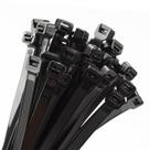 Zip Ties Armpow 18 polegadas Black Heavy Duty, pacote com 100 kg