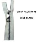 Ziper 80cm metal aluminio 5 separavel para jaqueta cursor especial cores 1 und