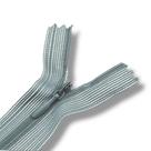 Ziper Invisível Fixo Tela n3 15cm - Cor Cinza Claro 310 10un BV1C