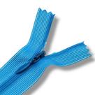 Ziper Invisível Fixo Tela n3 20cm - Cor Azul Turquesa 547 10un BV1ABC