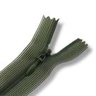 Ziper Invisível Fixo Tela n3 30cm - Cor Verde Oliva 263 10un BV1C