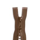 Zíper plástico para jaqueta 2 vias nº 5 marrom-claro 76 cm Zíper plástico para jaqueta 2 vias nº 5 marrom-claro 76 cm