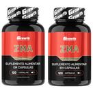 Zma Puro 120 Cápsulas Growth Supplements Kit 2 Potes