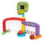 Zona esportiva 3 em 1 da Toy Little Tikes com basquete, futebol e boliche