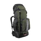 0075 - Mochila Montanha 75 - Verde Com Preto - Trilhas & Rumos