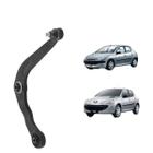 01 Bandeja Suspensão Com Pivô Dianteira Nakata Esquerda Peugeot 206 2000 A 2010