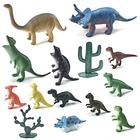 01 kit de dinossauros - 2 modelos - animais medio